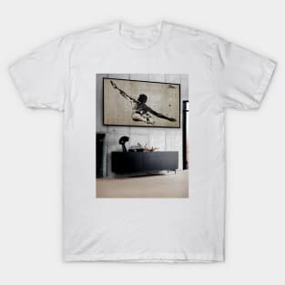 Room with flying free T-Shirt